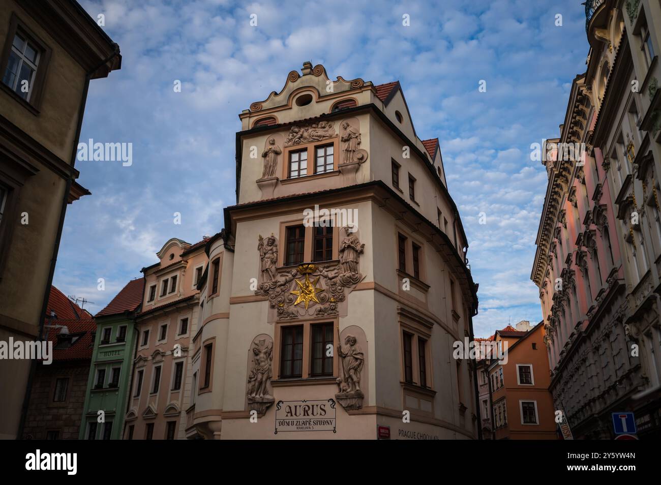 Hotel Aurus by Adrez, Prag Stockfoto