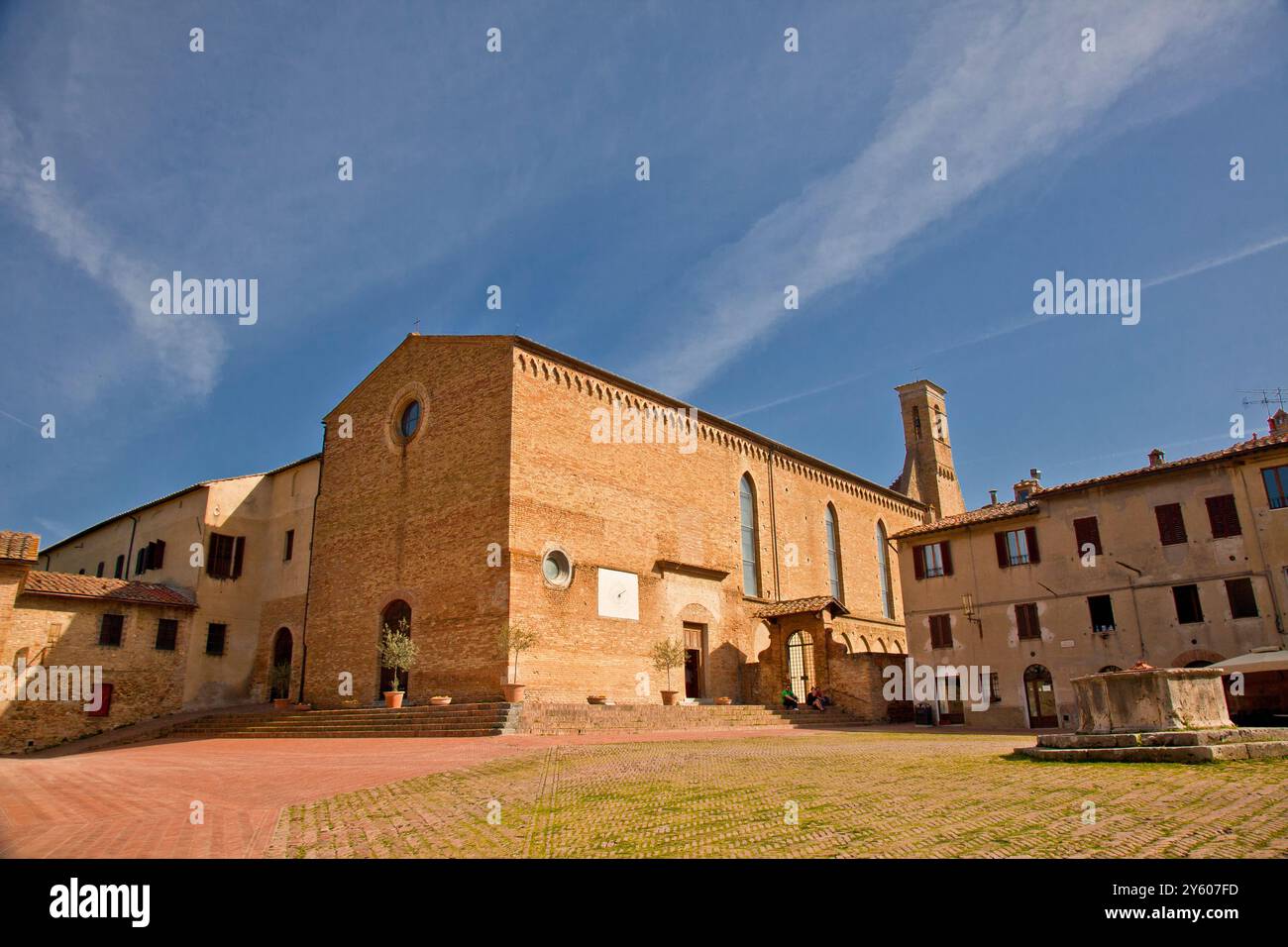 San Gimigniano, die wunderbare Stadt der hundert Türme. Provinz Siena, Toskana. Italien Stockfoto