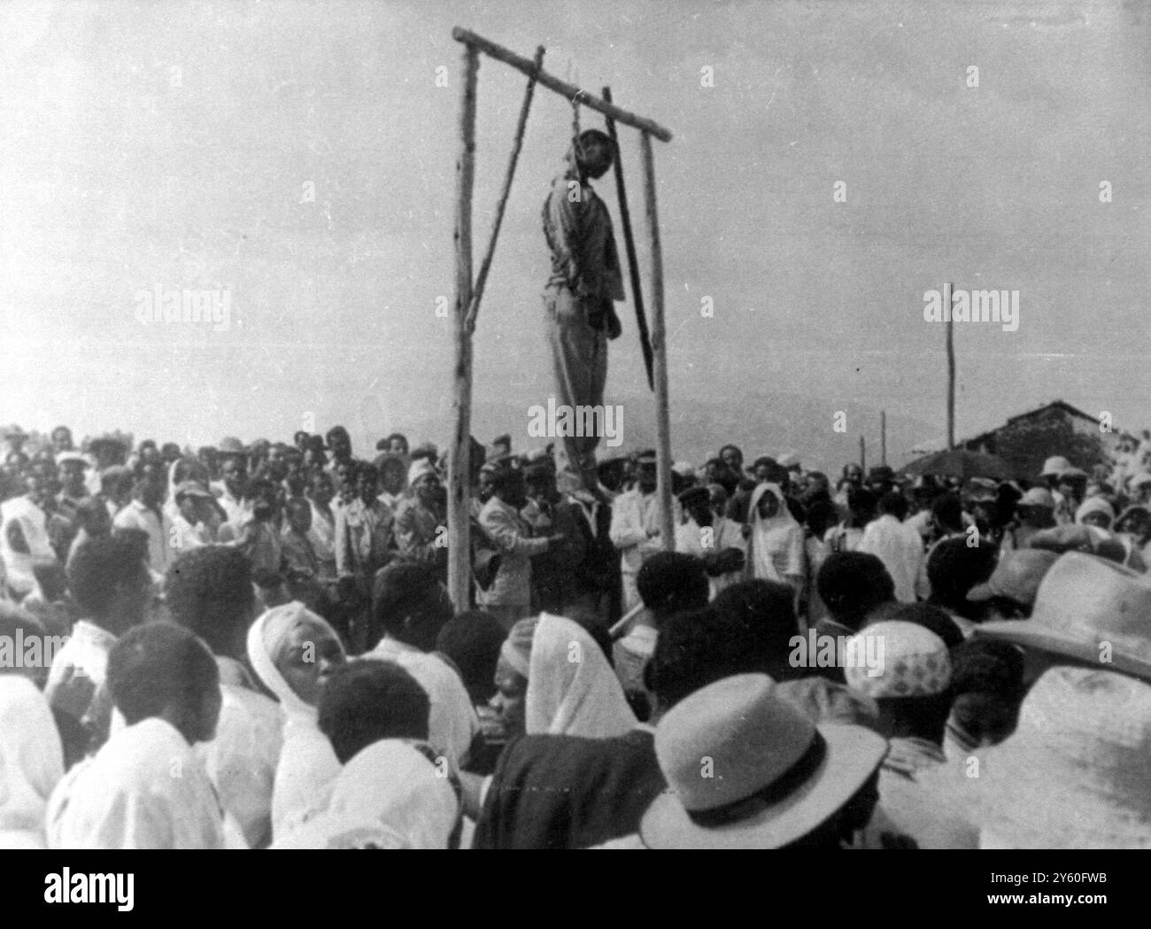 STAATSSTREICH IN ÄTHIOPIEN 20. DEZEMBER 1960 Stockfoto