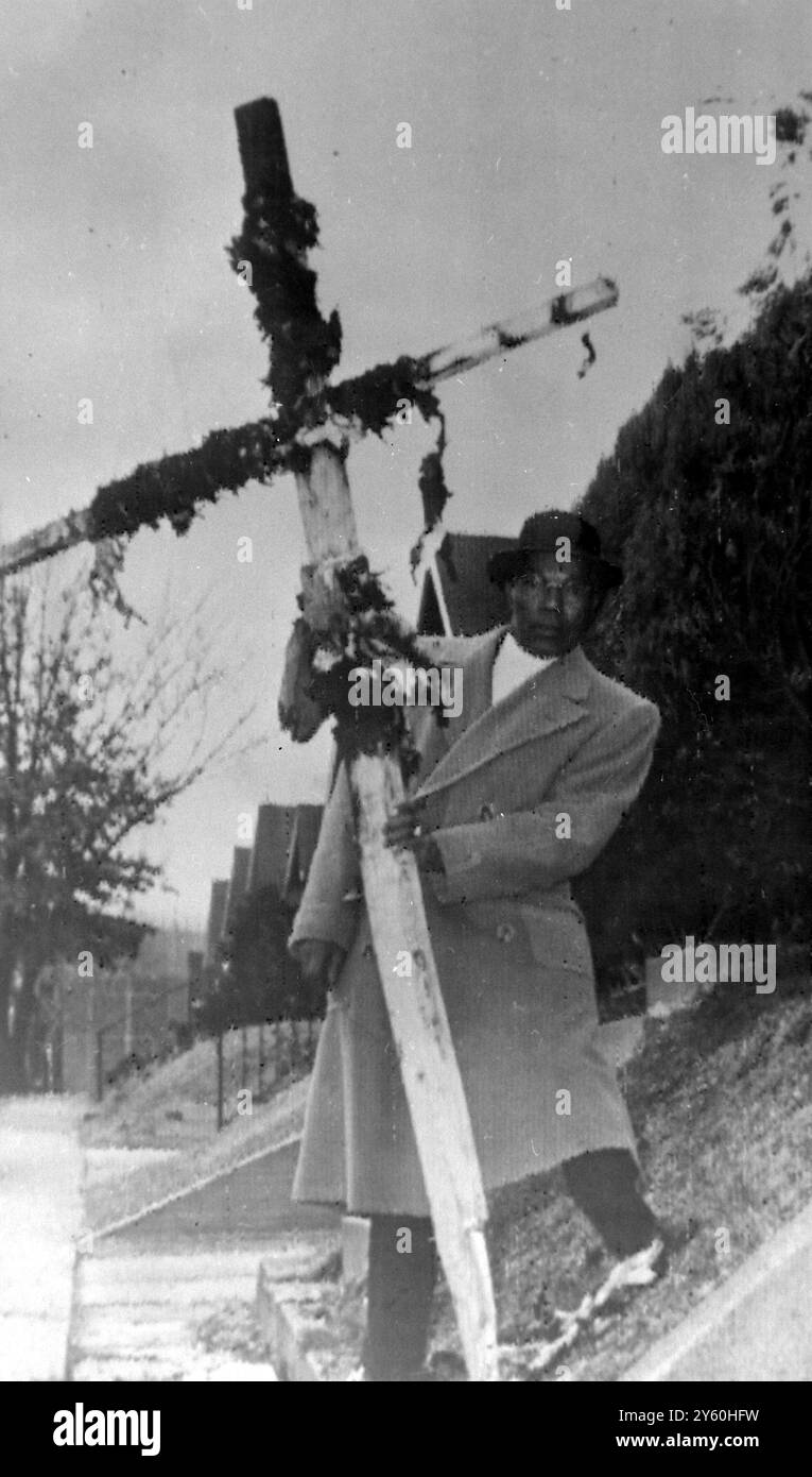 RASSENTRENNUNG LEON BUTLER ST LOUIS MASS WHITE AREA 9. DEZEMBER 1960 Stockfoto