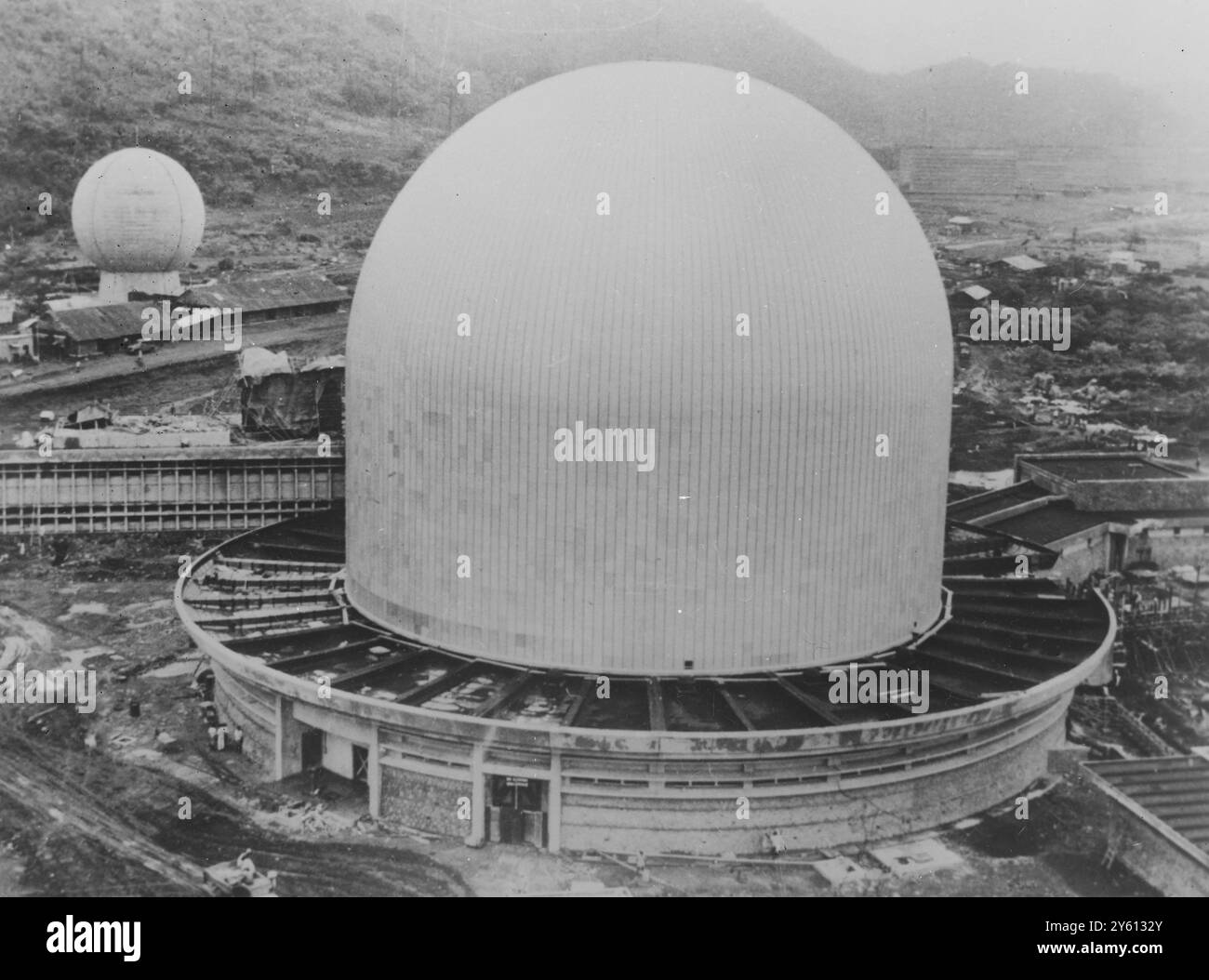 REACTOR CANADIAN INDIAN REACTOR TROMBAY 18. AUGUST 1960 Stockfoto