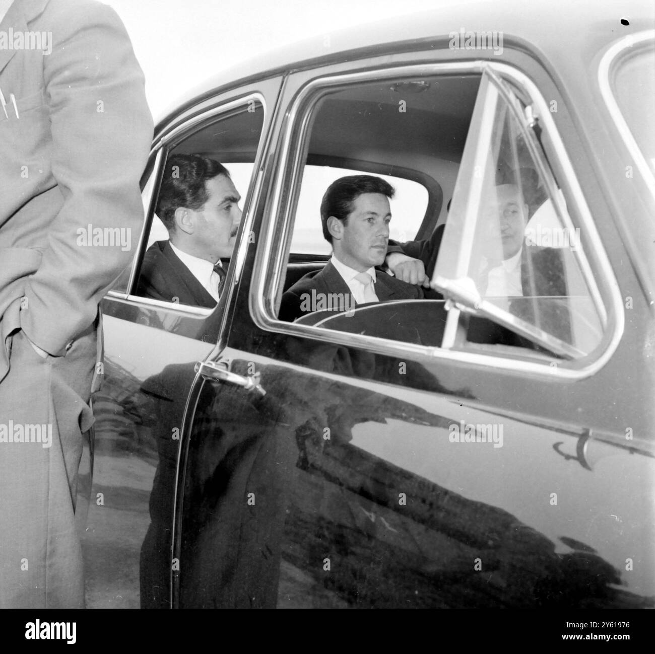 CARBON-WATERFI LONDON AIRPORT / 25. JUNI 1960 Stockfoto