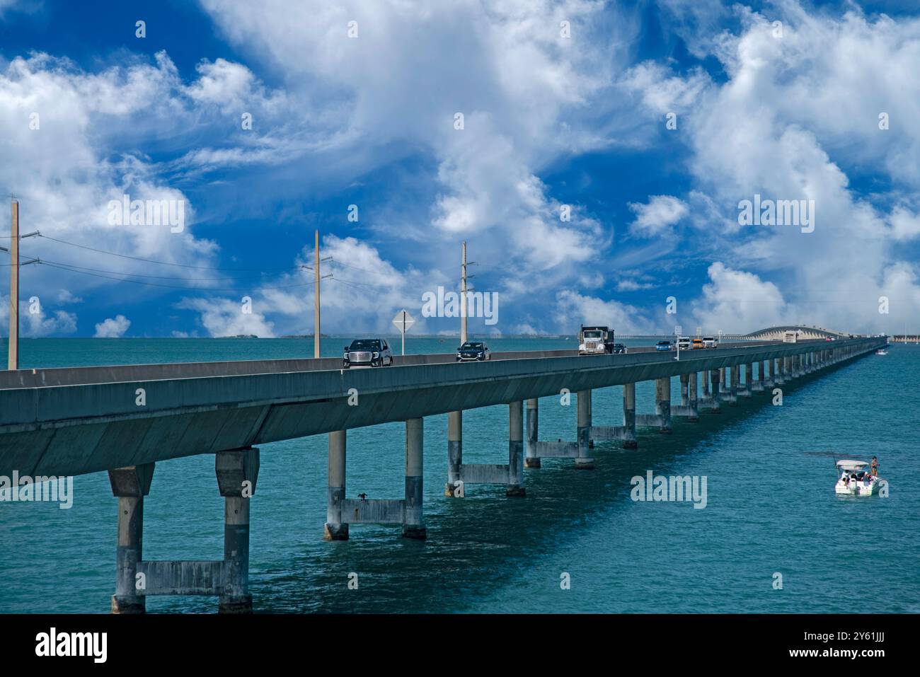 11 Mile Bridge, Marathon, Florida Keys, Florida, USA Stockfoto
