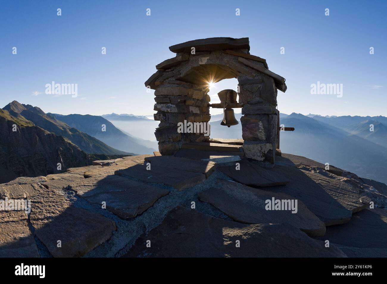 CHAPELLE DU MONT GUILLAUME, HAUTES-ALPES, 05, ECRINS-NATIONALPARK Stockfoto