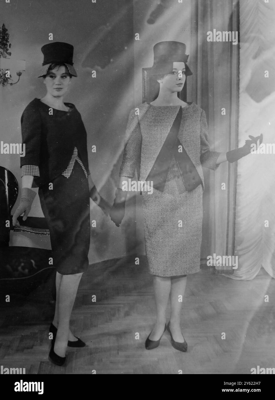 ROME FASHION 16. JANUAR 1960 Stockfoto