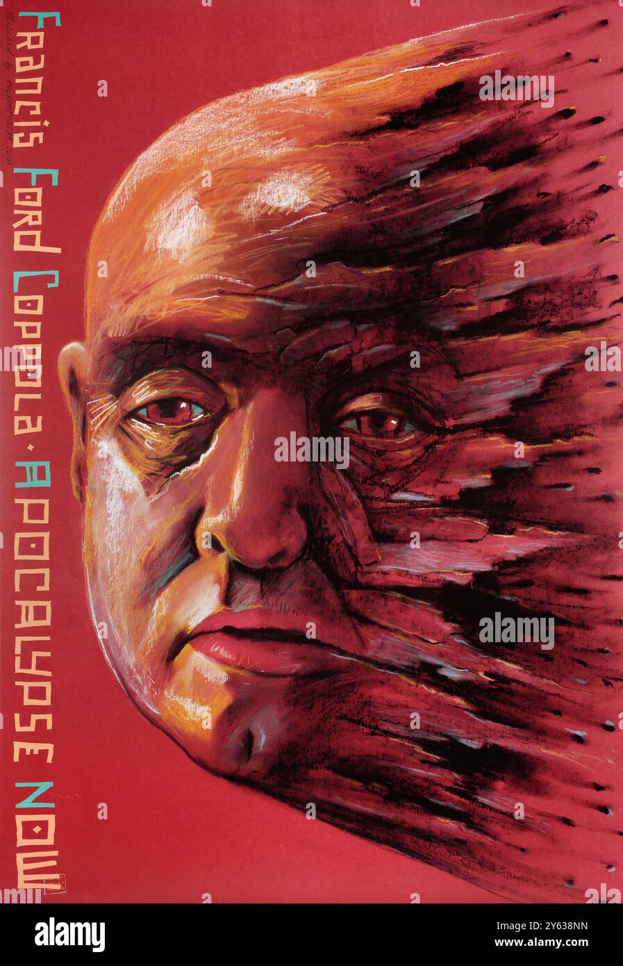 Filmplakat „Apocalypse Now“ von Francis Ford Coppola. Museum: PRIVATE SAMMLUNG. Autor: Leszek Zebrowski. Stockfoto