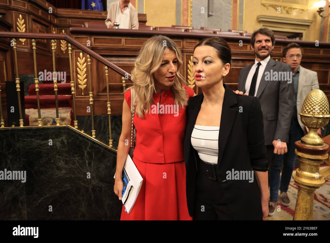 Madrid, 12.06.2024. Plenartagung des Abgeordnetenkongresses. Kontrollsitzung der Regierung. Foto: Jaime García. ARCHDC. Quelle: Album / Archivo ABC / Jaime García Stockfoto