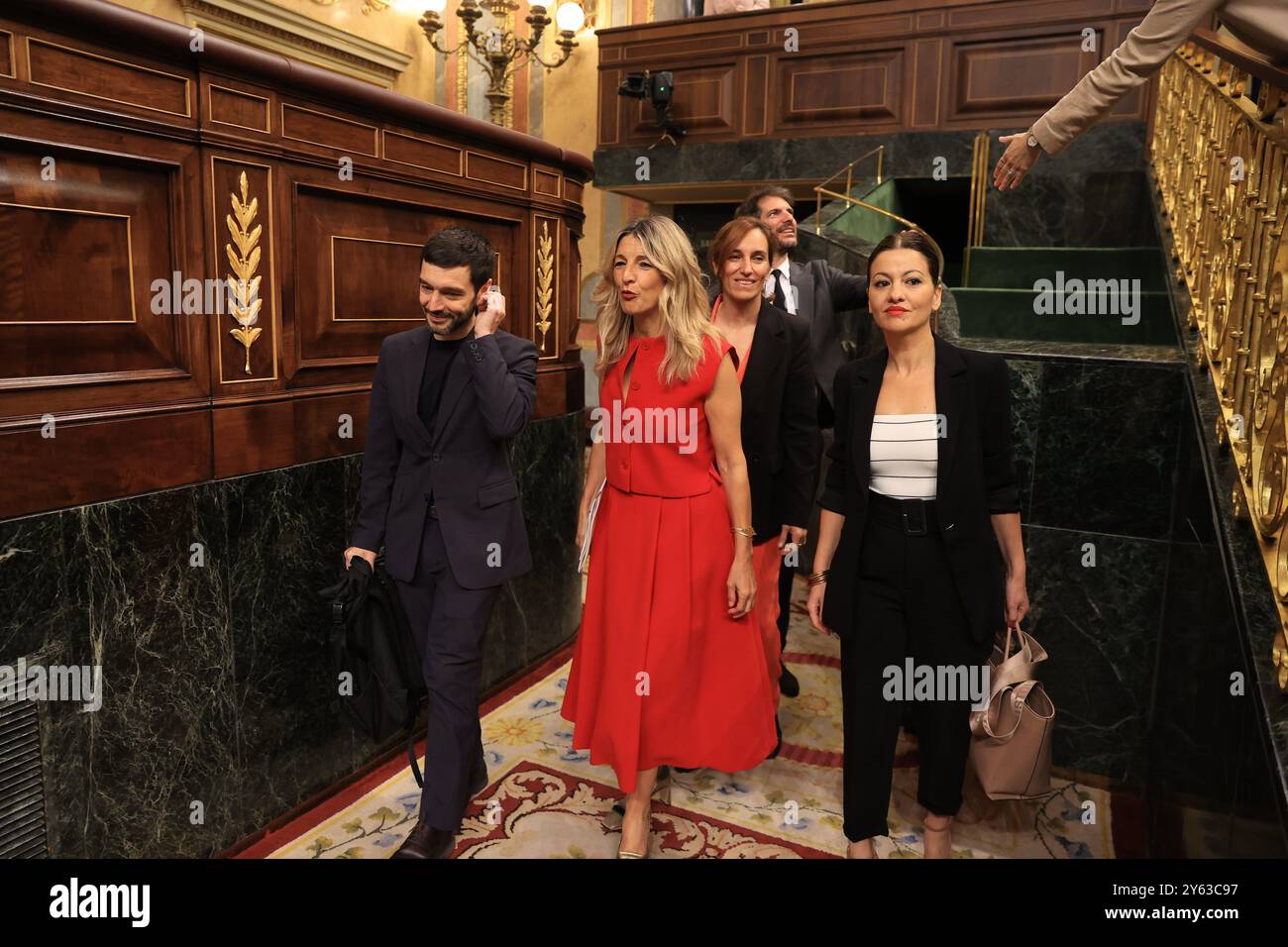 Madrid, 12.06.2024. Plenartagung des Abgeordnetenkongresses. Kontrollsitzung der Regierung. Foto: Jaime García. ARCHDC. Quelle: Album / Archivo ABC / Jaime García Stockfoto