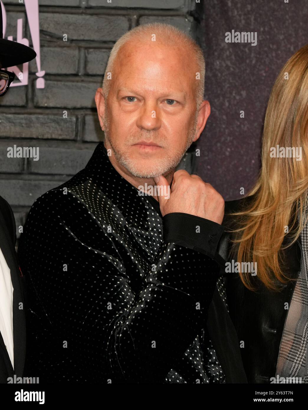 New York, Usa. September 2024. New York, USA. 23.9.24, New York, New York, Vereinigte Staaten Ryan Murphy nimmt an der Grotesquerie New York Premiere Teil, die am Montag, 23. September 2024 in den Spring Studios 50 Varick Street in New York City stattfindet. Credit: Jennifer Graylock/Alamy Live News Stockfoto