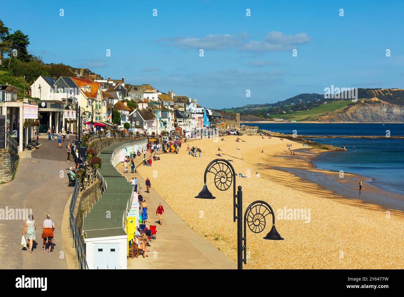 Lyme Regis, Dorset, England, Großbritannien. Stockfoto