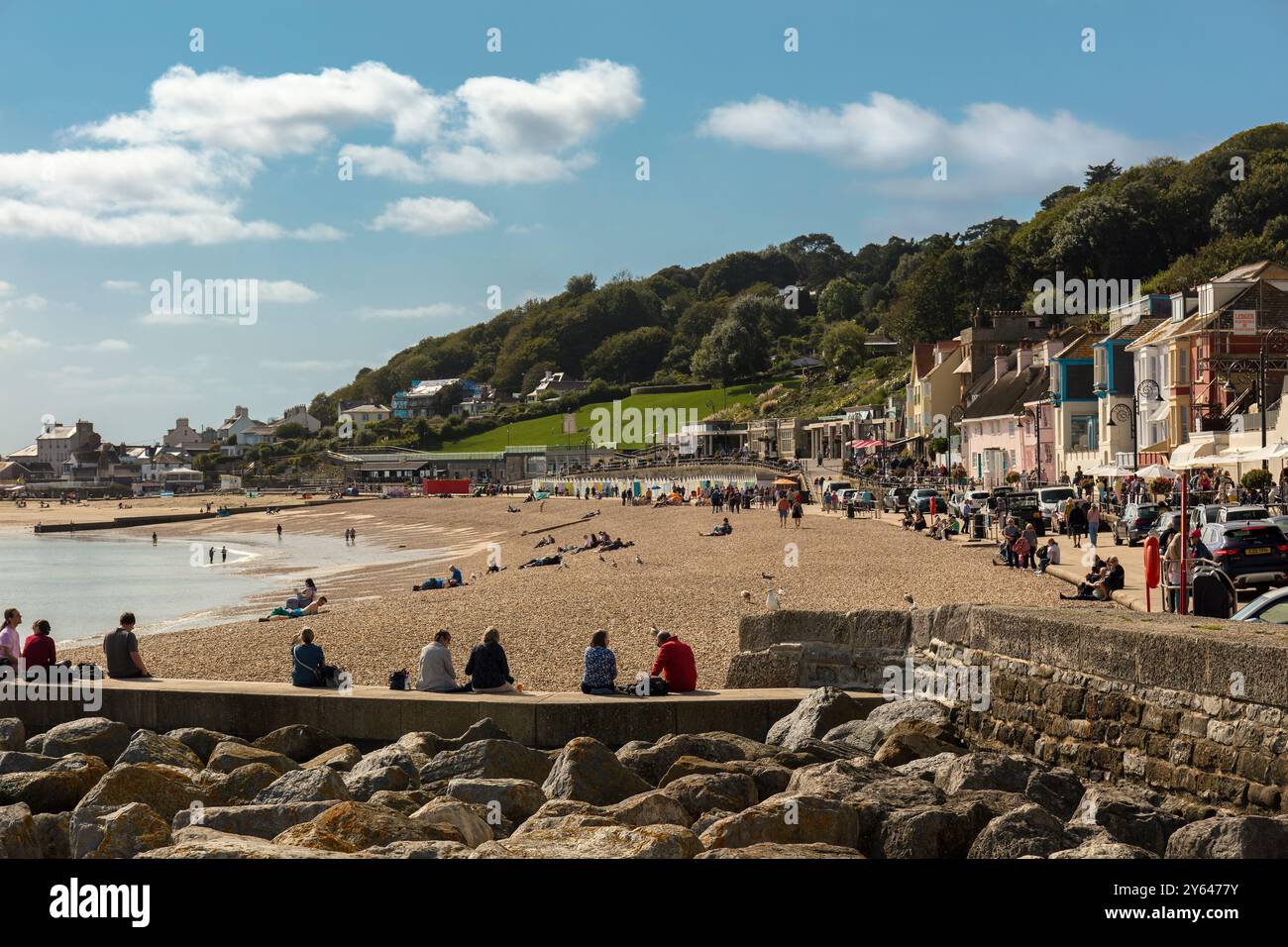 Lyme Regis, Dorset, England, Großbritannien. Stockfoto