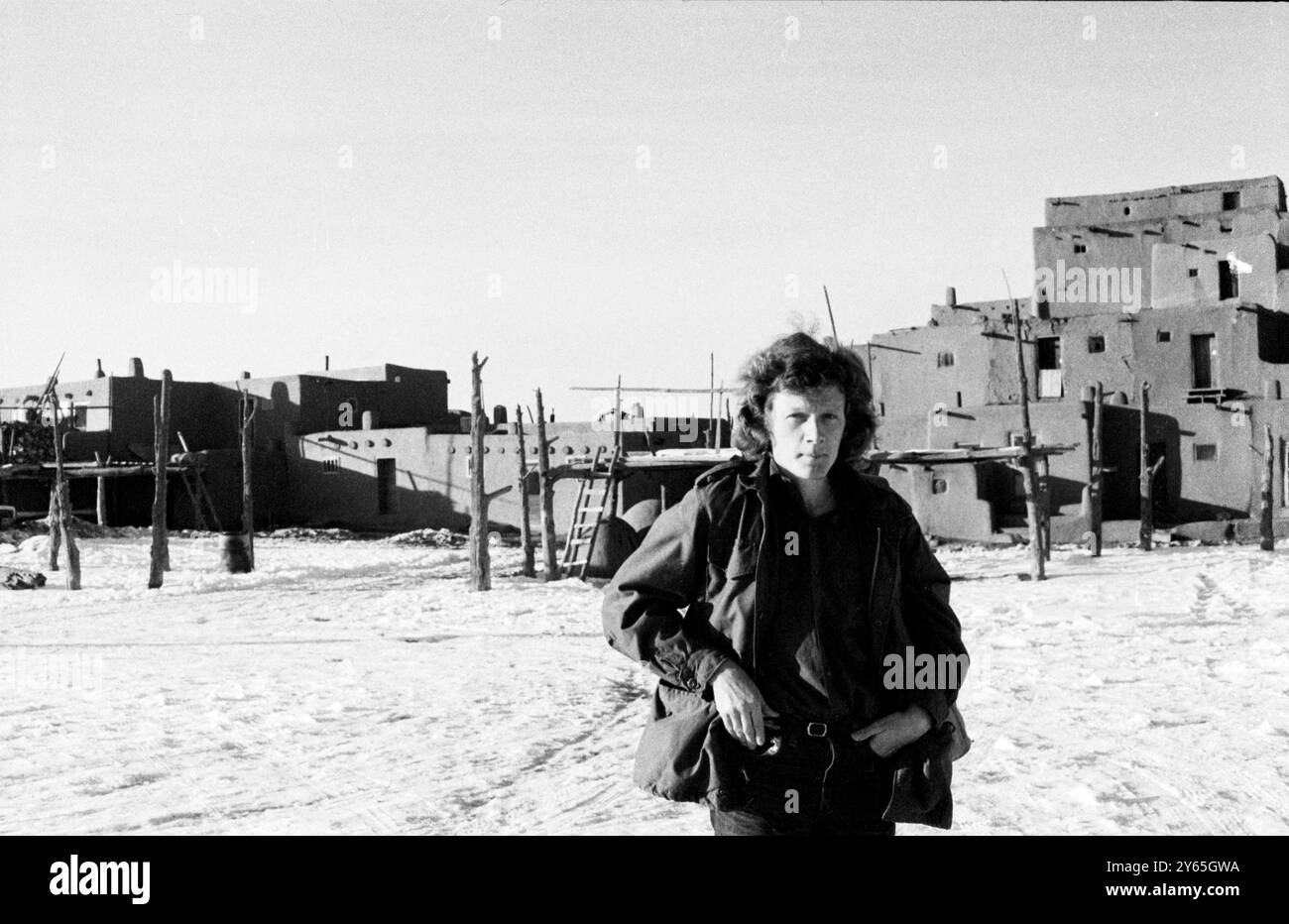 Homer Sykes Fotograf. Taos New Mexico. USA 1972 1970S UK HOMER SYKES Stockfoto