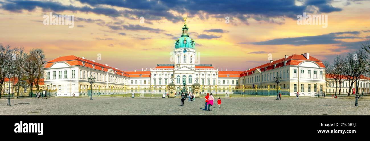 Schloss Charlottenburg, Berlin, Deutschland Stockfoto