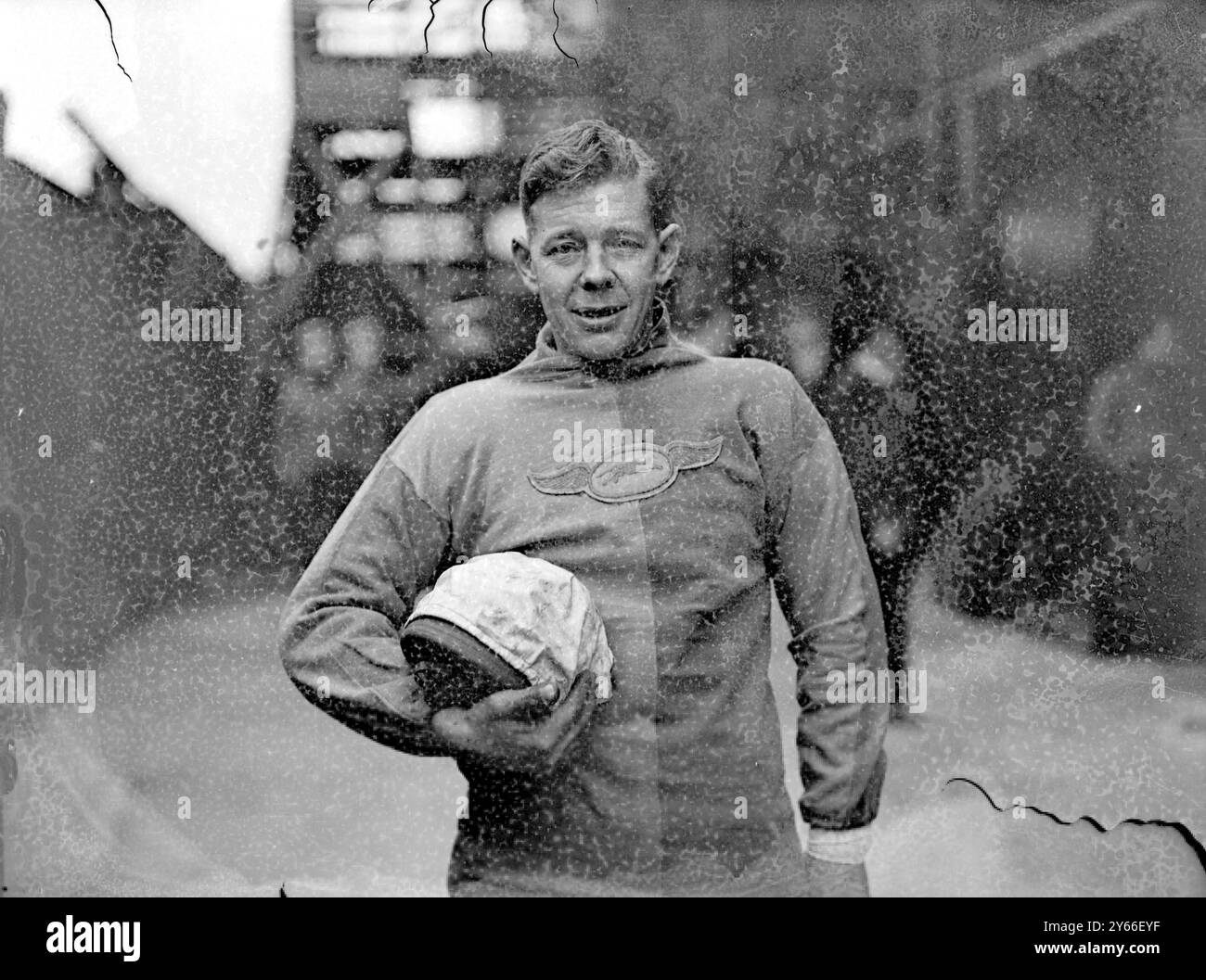 Jack Parker Kopf und Schultern Porträt 9. August 1937 Stockfoto