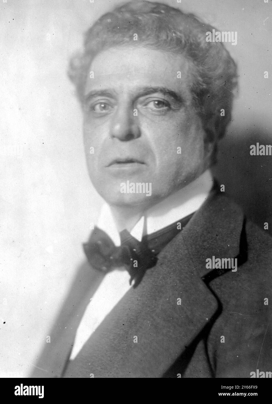 Pietro Mascagni Italiens berühmtester Musiker 1924 Stockfoto