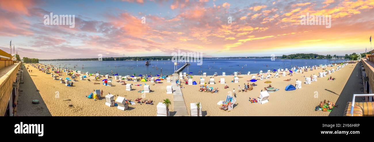 Wannsee, Berlin, Deutschland Stockfoto