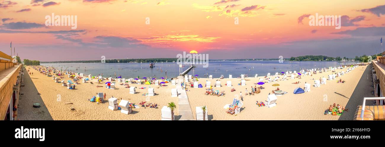 Wannsee, Berlin, Deutschland Stockfoto