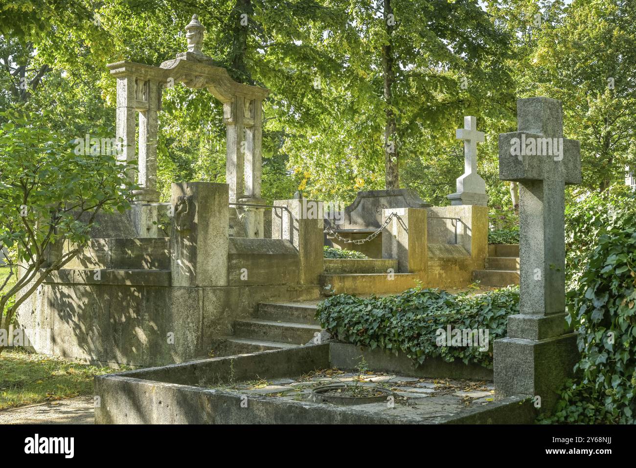 Invalidenfriedhof, Scharnhorststrasse, Mitte, Berlin, Deutschland, Europa Stockfoto