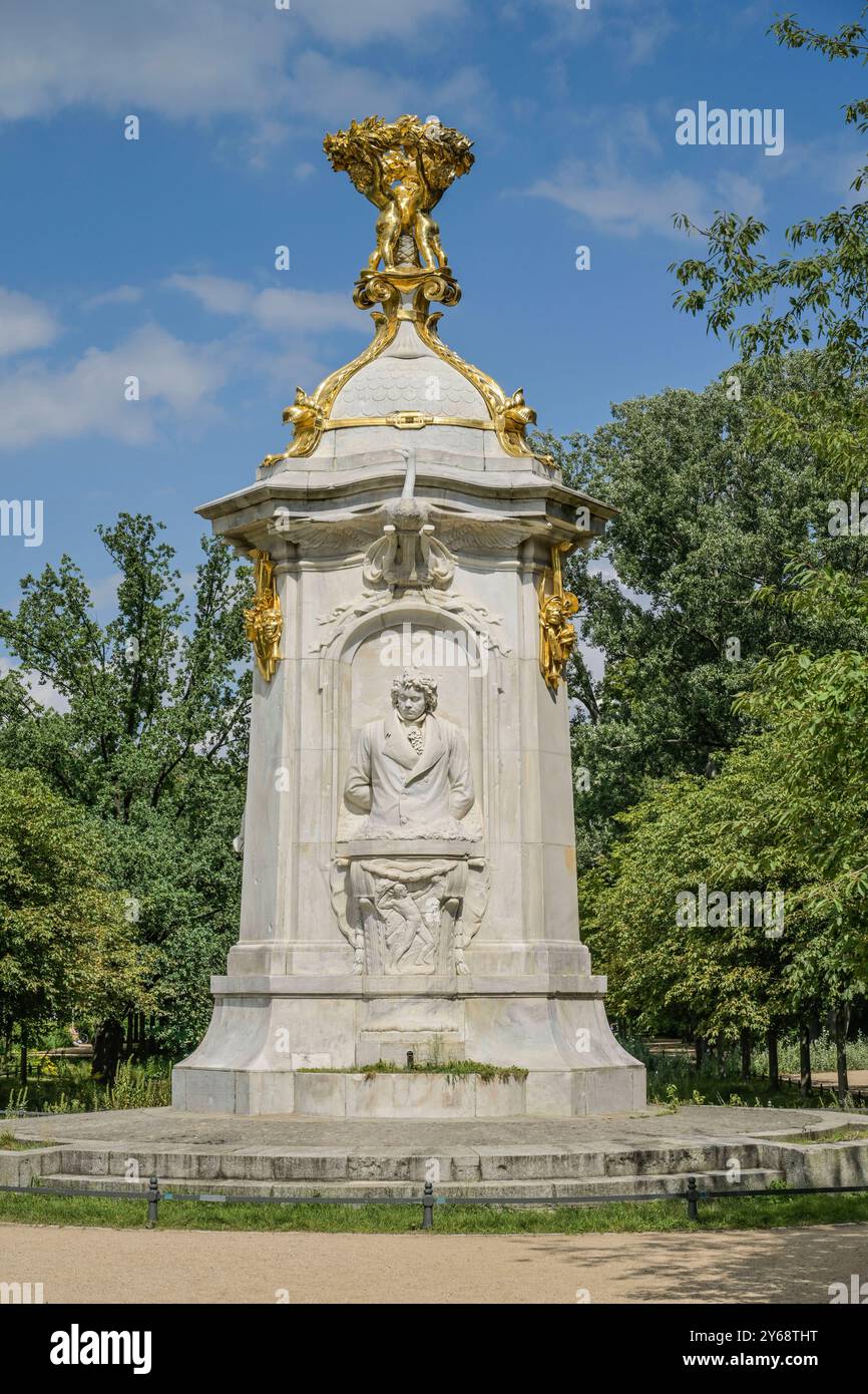 Beethoven-Haydn-Mozart-Denkmal, Tiergarten, Berlin, Deutschland *** Beethoven-Haydn-Mozart-Denkmal, Tiergarten, Berlin, Deutschland Stockfoto