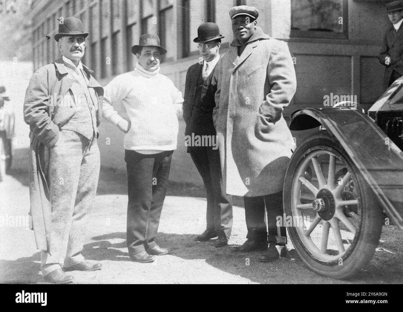 Little & Johnson, Box, Glasnegative, 1 negativ: Glas; 5 x 7 Zoll Oder kleiner. Stockfoto