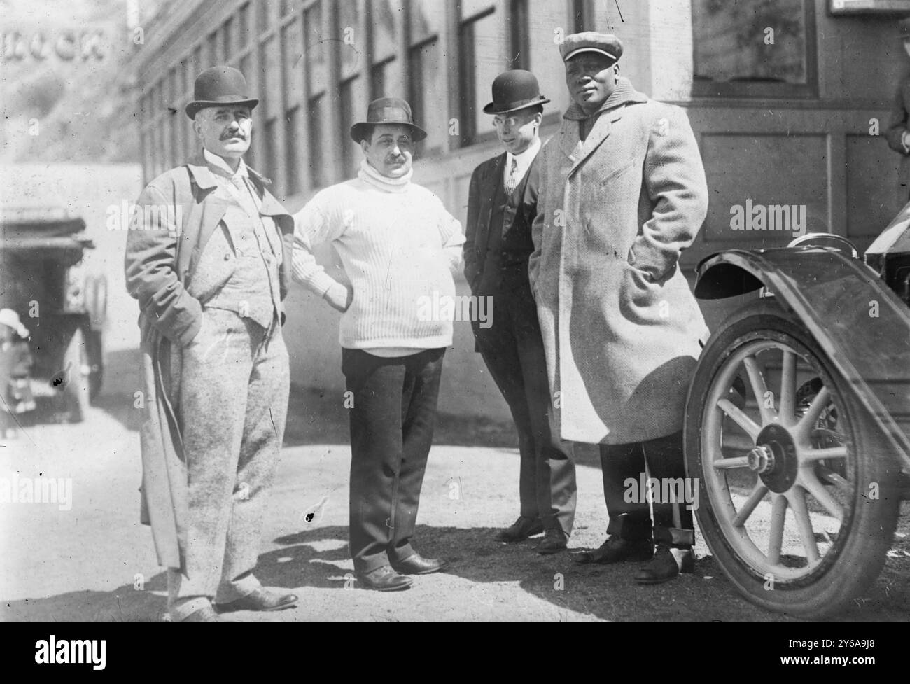 Little & Johnson, Box, Glasnegative, 1 negativ: Glas; 5 x 7 Zoll Oder kleiner. Stockfoto