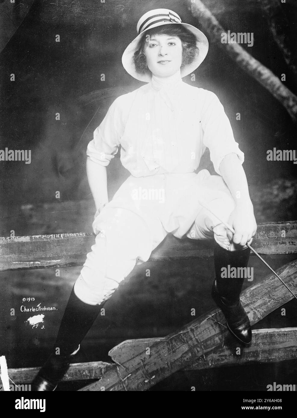 Billie Burke in „The Amazons“ / Charles Frohman, 1913., Glasnegative, 1 negativ: Glas; 5 x 7 Zoll Oder kleiner. Stockfoto