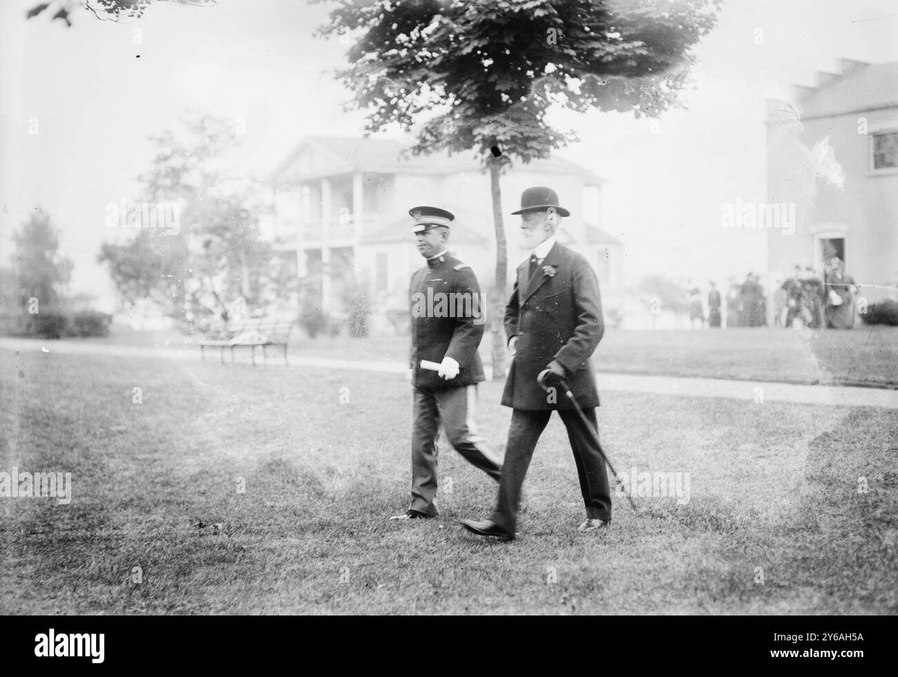 J. D. Crimmins, Foto zeigt John Daniel Crimmins (1844-1917) Bauunternehmer, Philanthrope und Finanzier., zwischen ca. 1910 und ca. 1915, Glasnegative, 1 negativ: Glas; 5 x 7 Zoll Oder kleiner. Stockfoto