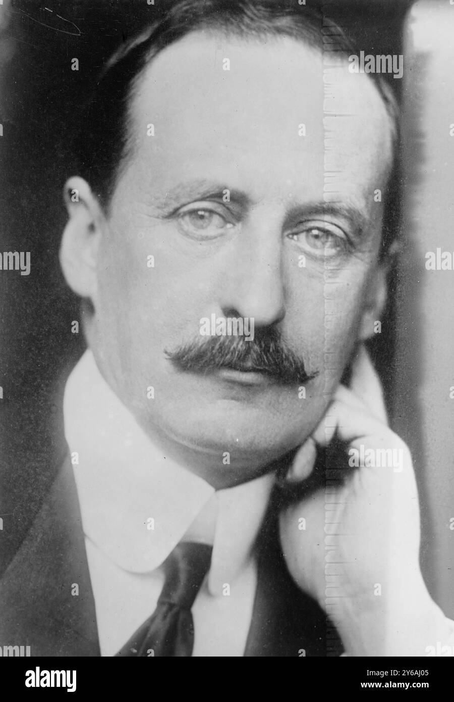 Sir Chas. Hardinge, Foto zeigt Sir Charles Hardinge, 1. Baron Hardinge of Penshurst (1858-1944), britischer Diplomat, Staatsmann und Vizekönig von Indien von 1910 bis 1916, zwischen 1910 und 1915, Glasnegative, 1 negativ: Glas; 5 x 7 Zoll. Oder kleiner. Stockfoto