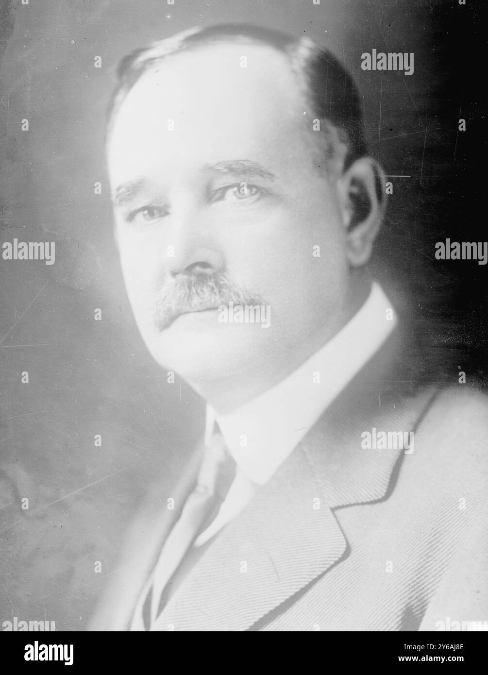 A. Jones, Foto zeigt Andrieus Aristieus Jones (1862-1927), Innenminister, 1913-1916, und späterer Senator aus New Mexico., 15. Juli 1913, Glasnegative, 1 negativ: Glas; 5 x 7 Zoll. Oder kleiner. Stockfoto