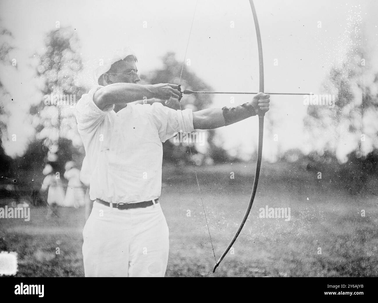 Harry Richardson, zwischen ca. 1910 und ca. 1915, Glasnegative, 1 negativ: Glas; 5 x 7 Zoll Oder kleiner. Stockfoto