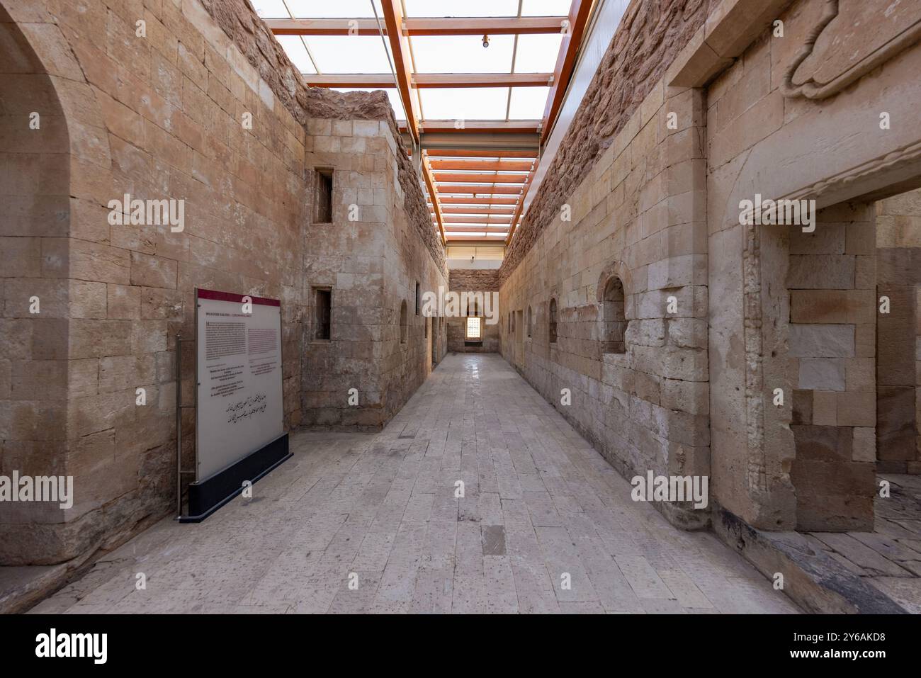 Agri, Türkei, 5. Juli 2024; Ishak Pascha Palace (türkisch Ishak Pasa Sarayi) befindet sich im Dogubayazit-Distrikt der Provinz Agri im Osten der Türkei. Stockfoto