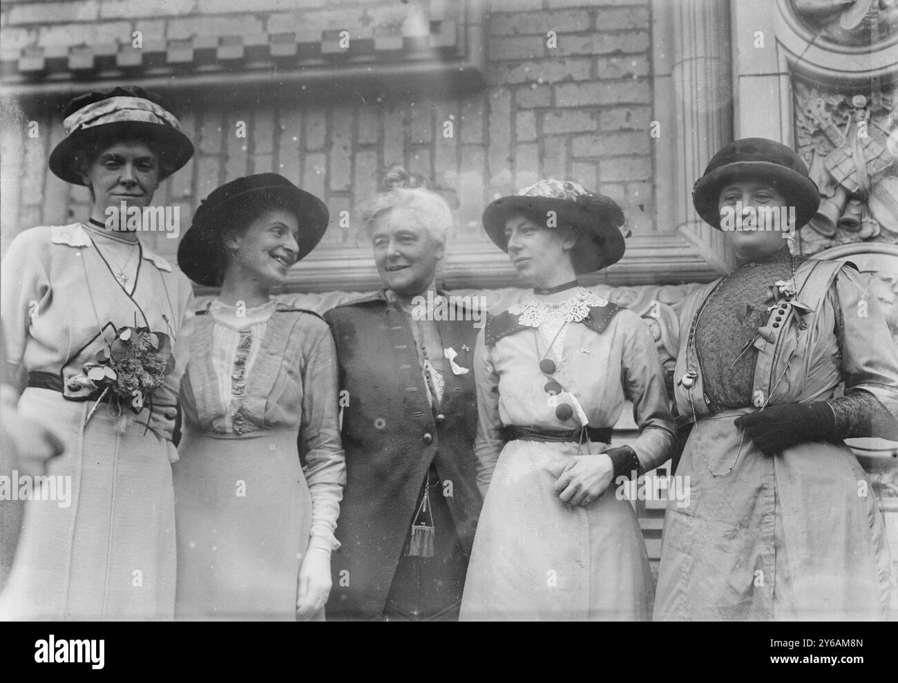 Clarkson - Lady Howard - Thatcher - Thorn und Johnson, zwischen ca. 1910 und ca. 1915, Glasnegative, 1 negativ: Glas; 5 x 7 Zoll Oder kleiner. Stockfoto