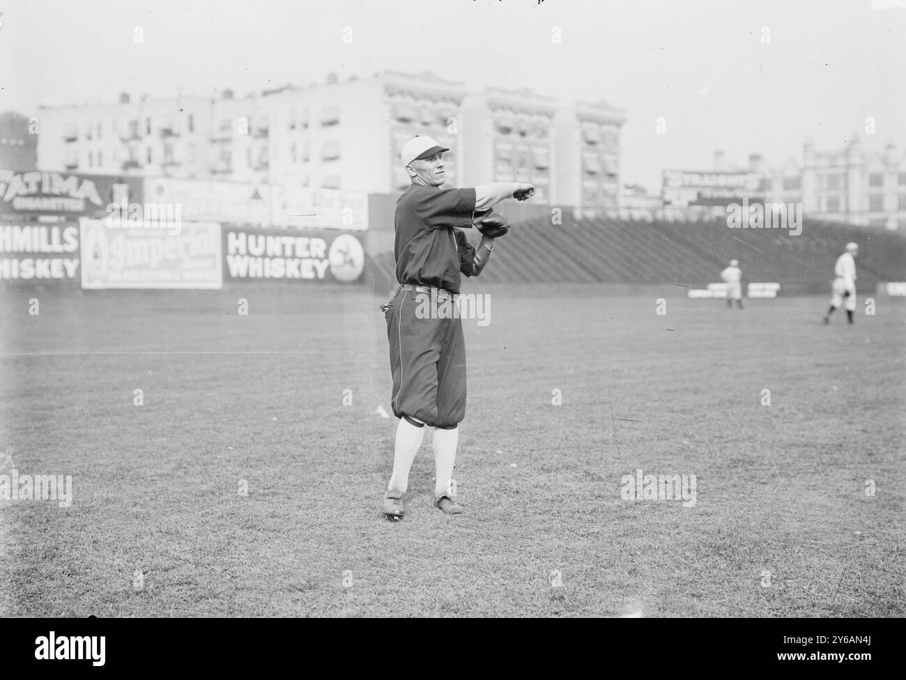 Ernie R. Johnson, Chicago AL (Baseball), 1912, Glas-negative, 1 negativ: Glas; 5 x 7 Zoll Oder kleiner. Stockfoto