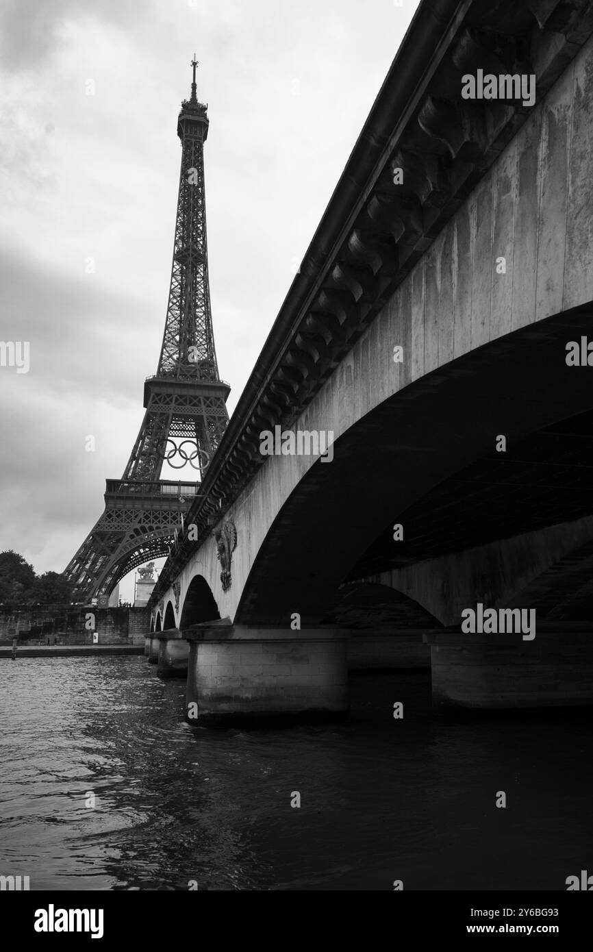 Eiffelturm, Paris, Frankreich Stockfoto