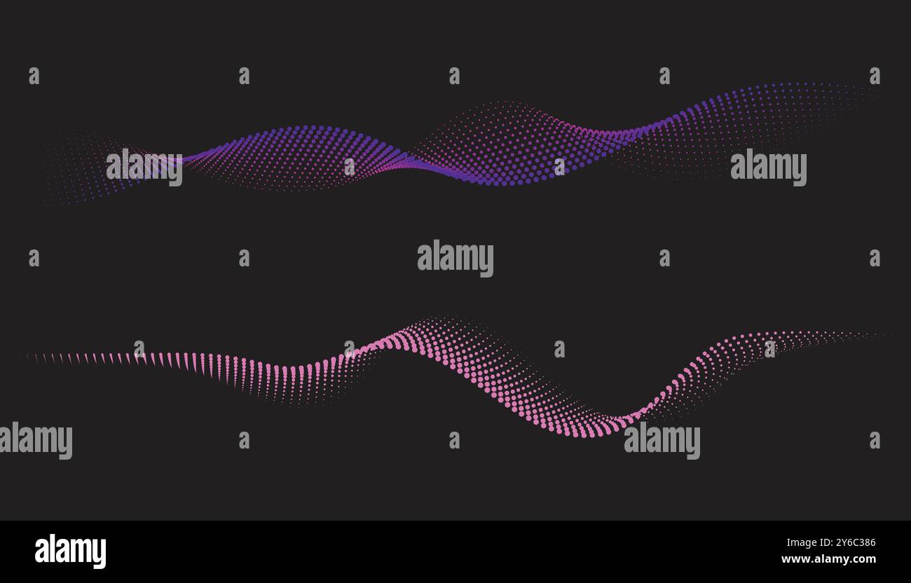 Abstraktes isometrisches 3D-Partikelliniendiagramm Stock Vektor