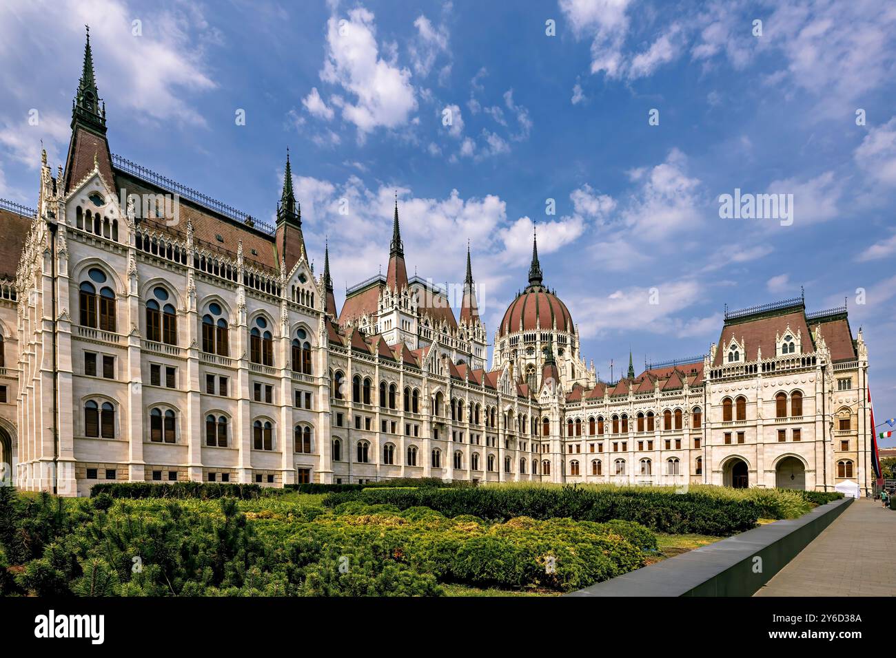 Das ungarische Parlament Stockfoto