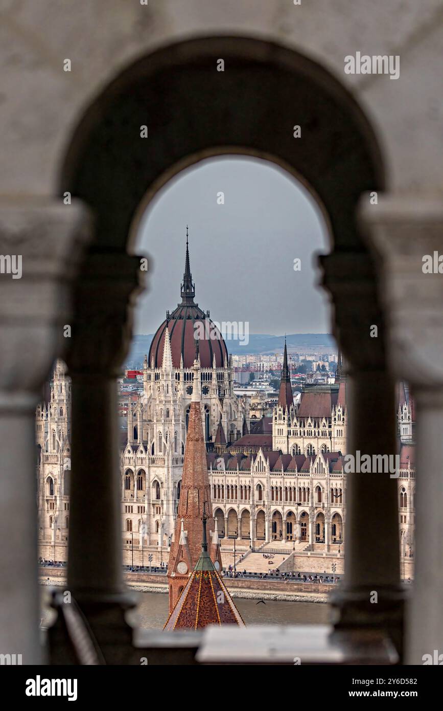 Das ungarische Parlament Stockfoto