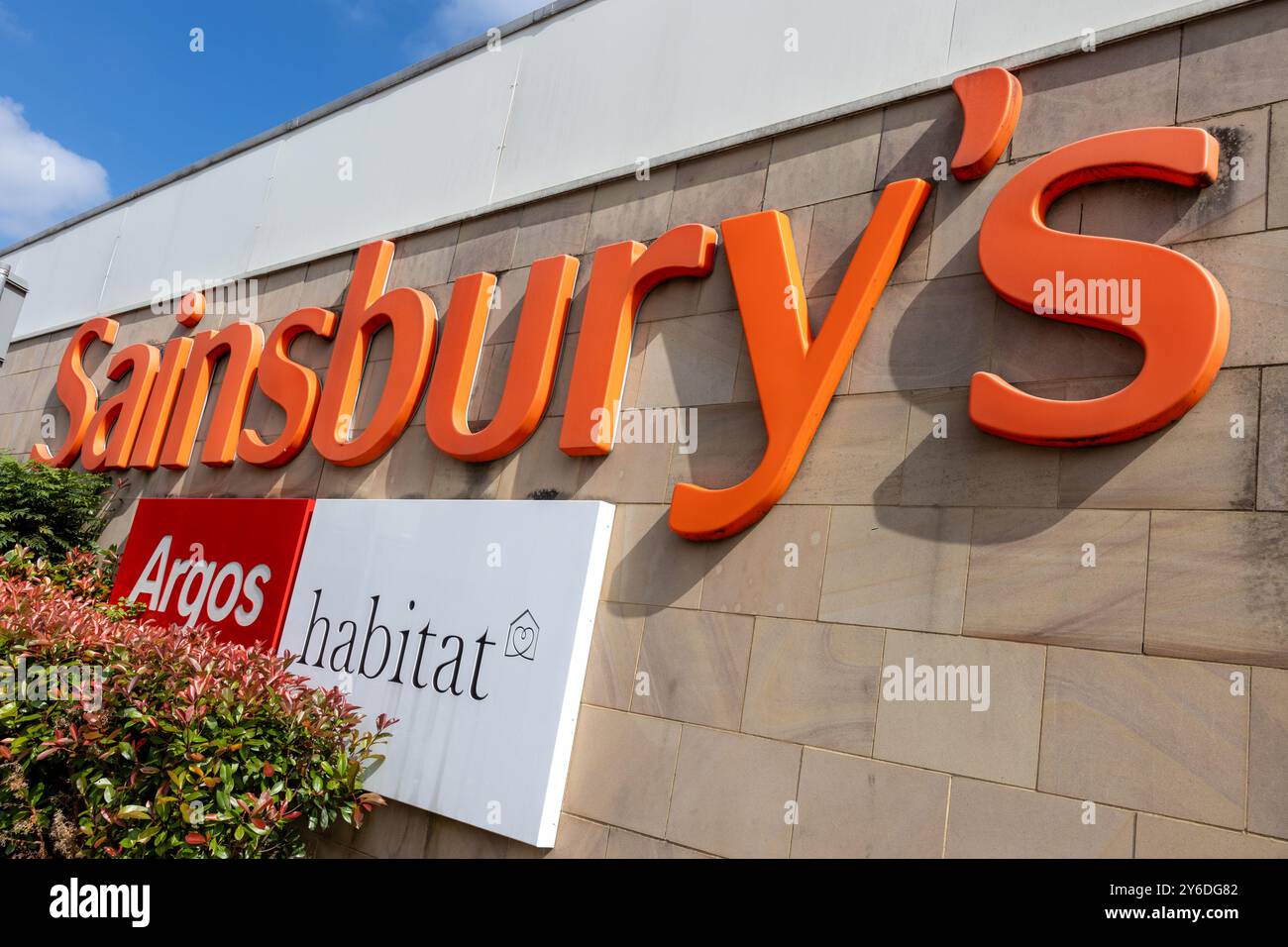 Sainsburys Laden, Halifax Stockfoto