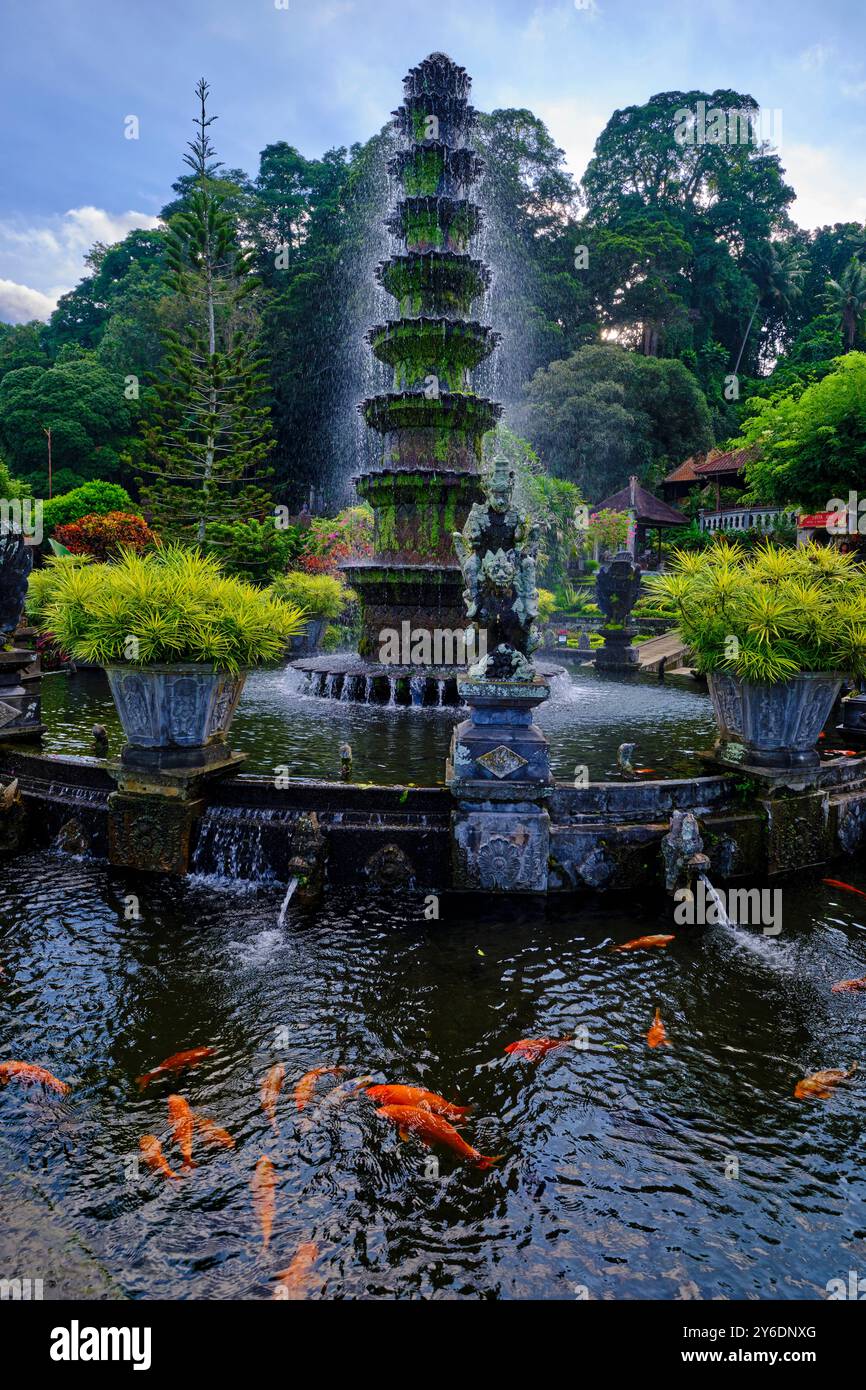 Indonesien, Bali Island, Amlapura, Tirta Gangga Water Palace Stockfoto