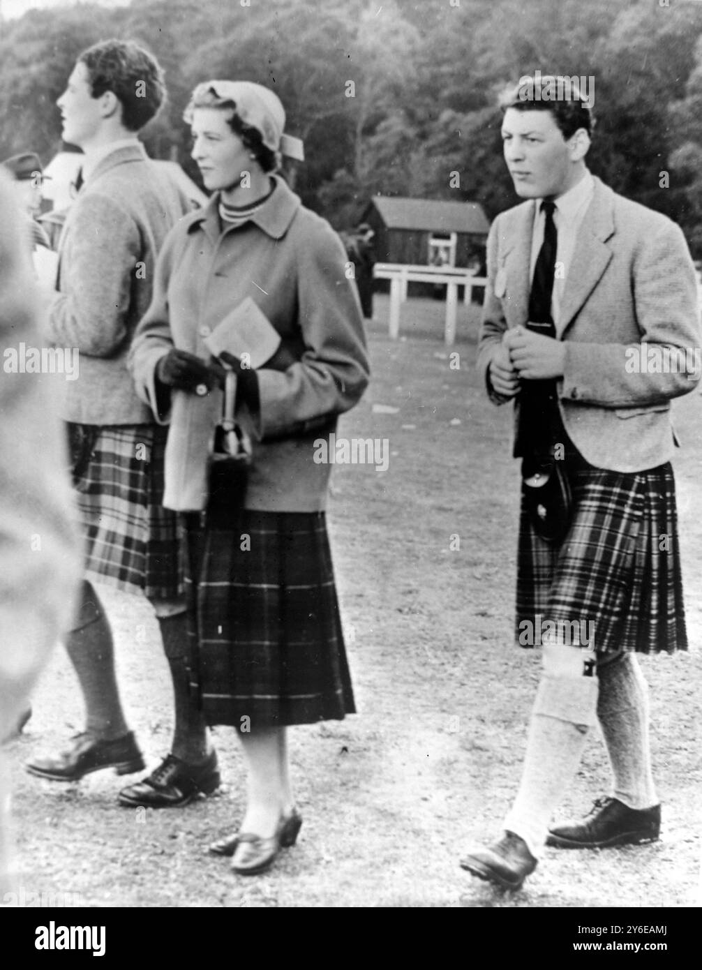 VERLOBUNG VON PRINZESSIN ALEXANDRA UND ANGUS JAMES BRUCE OGILVY; 29. NOVEMBER 1962 Stockfoto