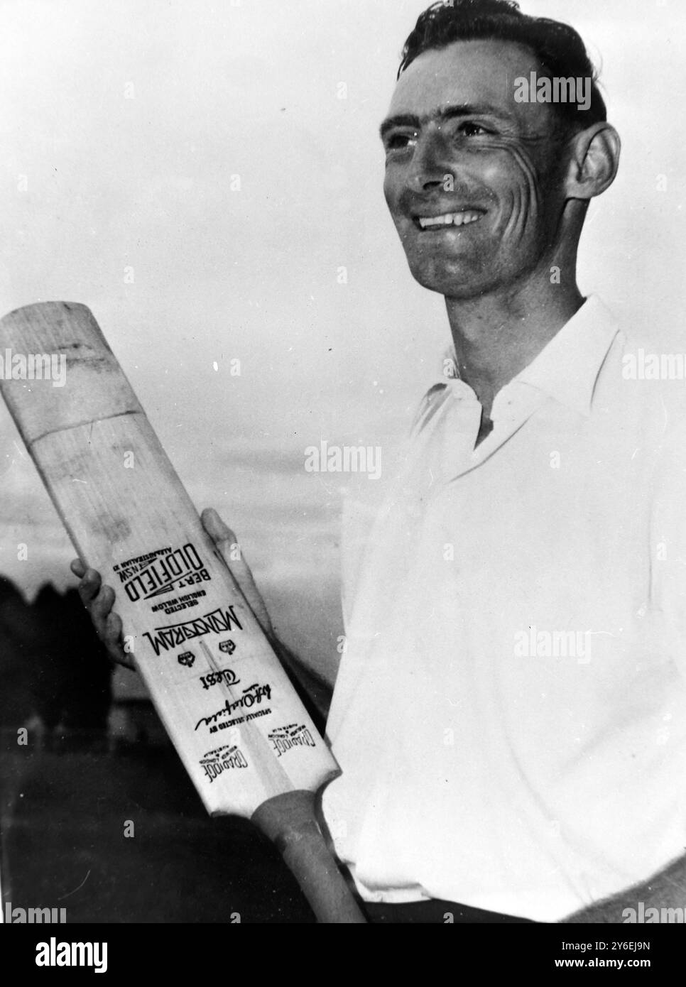 BRIAN STAND AUSTRALIAN CRICKETER / ; 25. OKTOBER 1962 Stockfoto