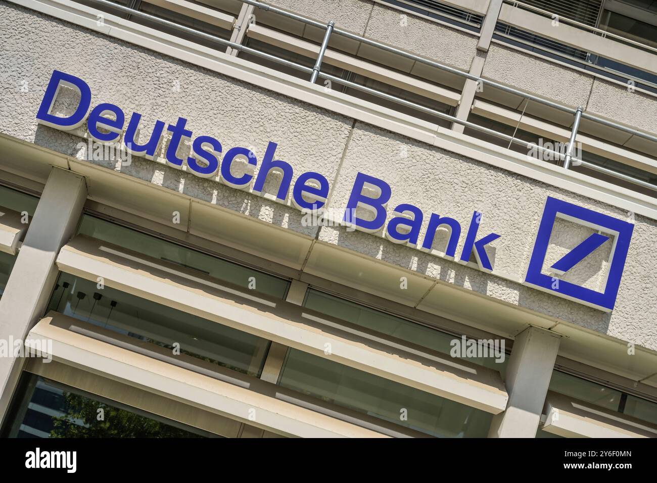 Deutsche Bank, Otto-Suhr-Allee, Charlottenburg, Berlin, Deutschland *** Deutsche Bank, Otto-Suhr-Allee, Charlottenburg, Berlin, Deutschland Stockfoto