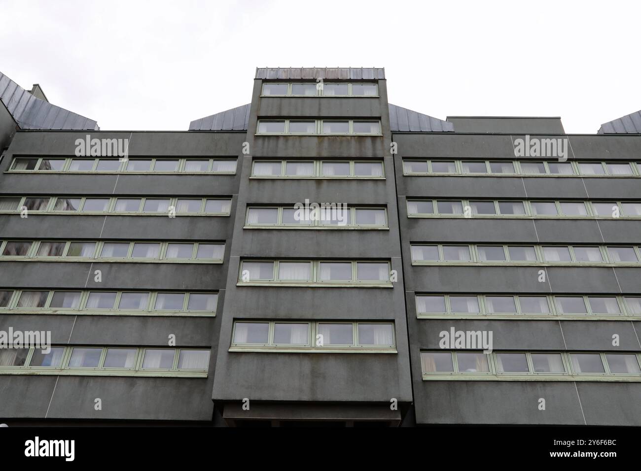 Priory Hall Studentenunterkunft in der Fairfax Street in Coventry Stockfoto