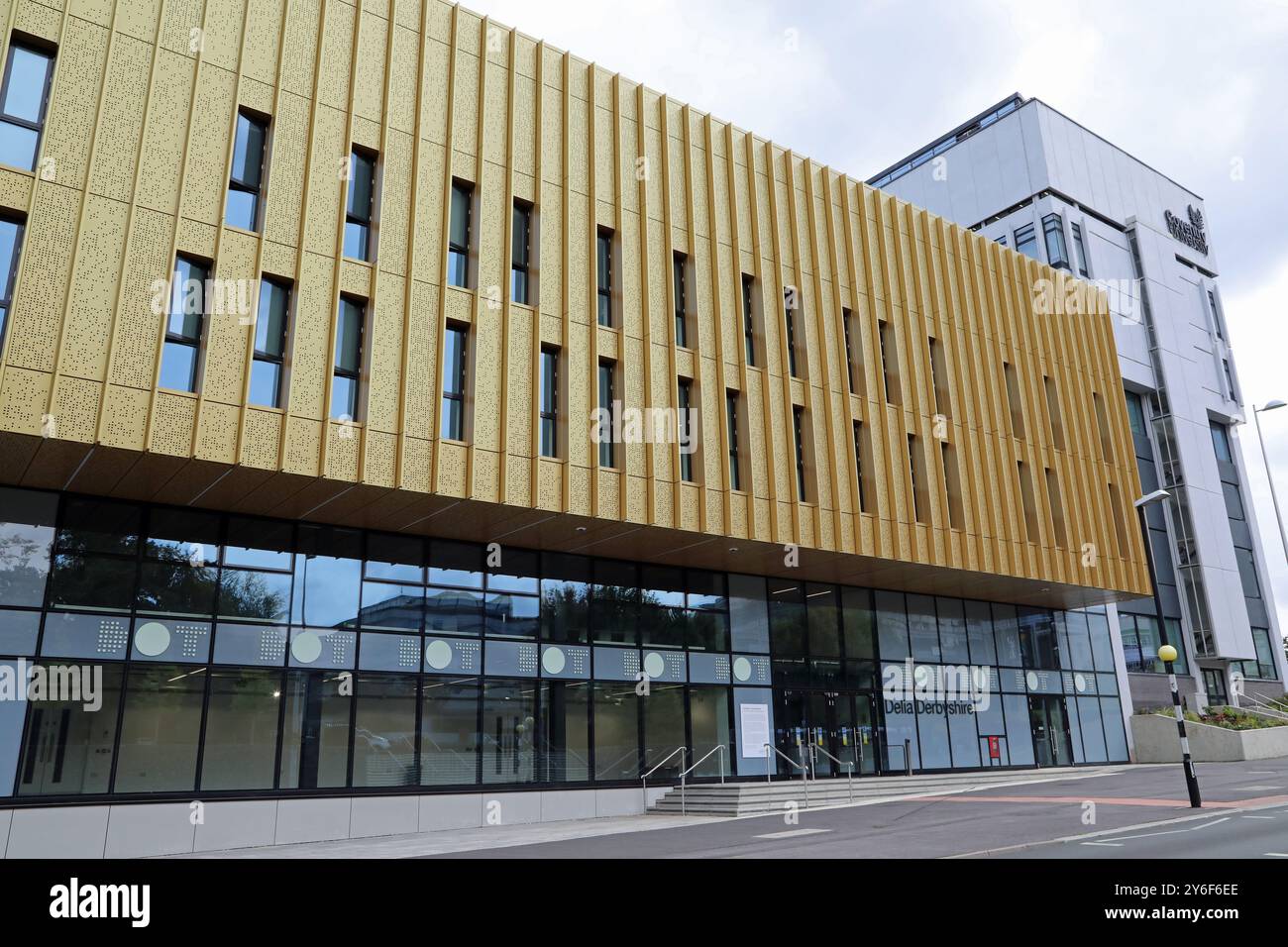 Delia Derbyshire Building an der Coventry University Stockfoto