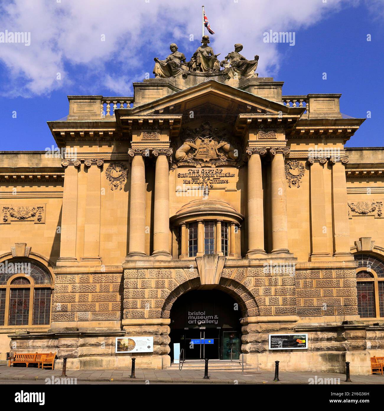 Bristol Museum and Art Gallery, Park Street, Bristol, West of England, Großbritannien. 2024 Stockfoto