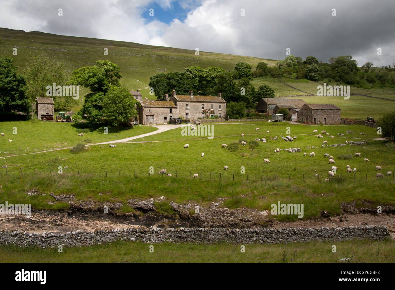 Yockenthwaite, Langstrothdale, Upper Wharfedale, Yorkshire Dales, England Stockfoto