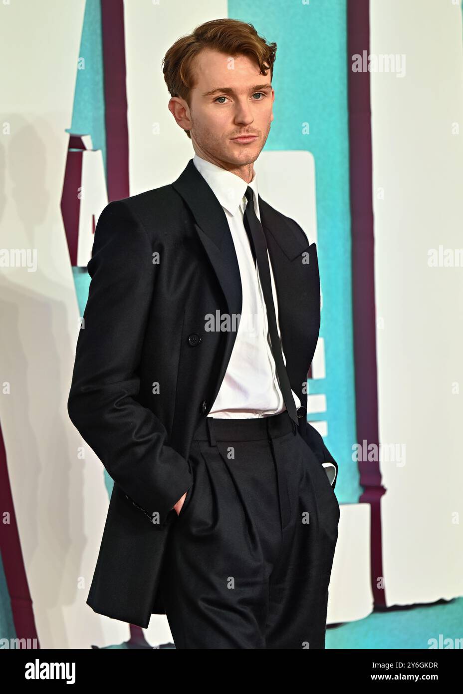 LONDON, GROSSBRITANNIEN. September 2024. Harry Lawtey besucht Joker: Folie à Deux UK Premiere auf dem Cineworld Leicester Square in London. (Foto von 李世惠/siehe Li/Picture Capital) Credit: Siehe Li/Picture Capital/Alamy Live News Stockfoto