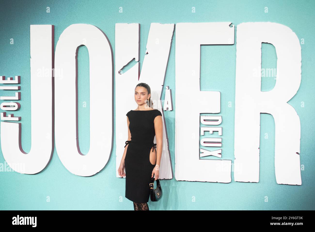 London, Großbritannien. September 2024. Im Bild: Rina Lipa - Schwester von Dua Lipa besucht die britische Premiere von Joker: Folie à Deux in der Cineworld, Leicester Square. Quelle: Justin Ng/Alamy Live News Stockfoto London, Großbritannien. September 2024. Im Bild: Rina Lipa - Schwester von Dua Lipa besucht die britische Premiere von Joker: Folie à Deux in der Cineworld, Leicester Square. Quelle: Justin Ng/Alamy Live News Stockfoto