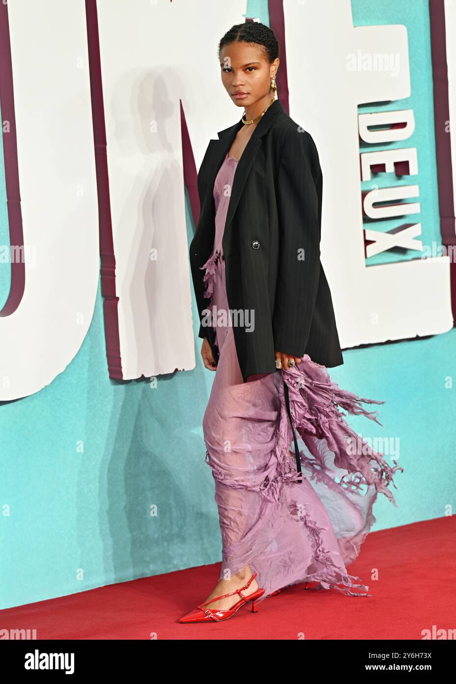 LONDON, GROSSBRITANNIEN. September 2024. Indeyarna Donaldson-Holness besucht Joker: Folie à Deux UK Premiere auf dem Cineworld Leicester Square in London. (Foto von 李世惠/siehe Li/Picture Capital) Credit: Siehe Li/Picture Capital/Alamy Live News Stockfoto