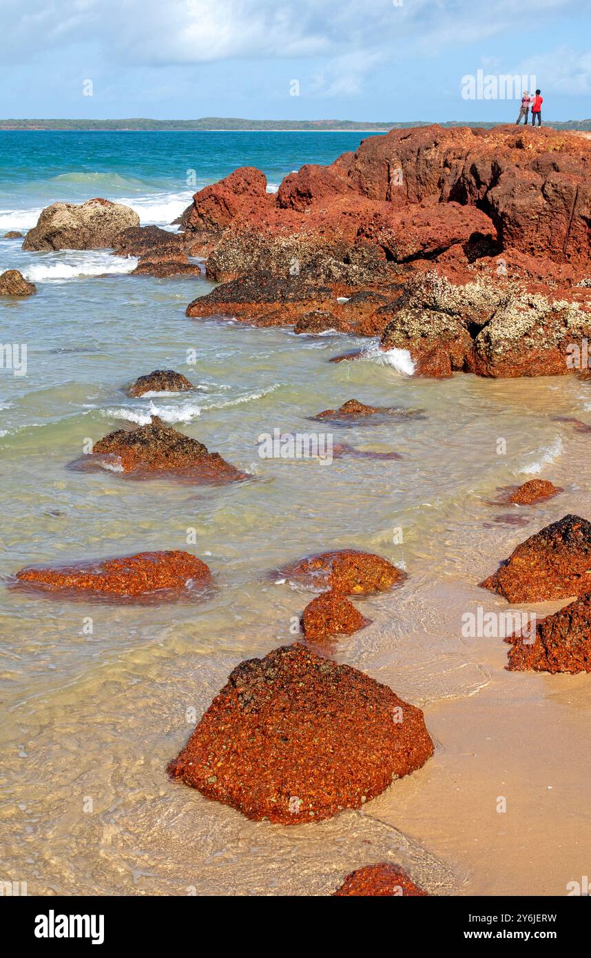 Macassan Beach (Garanhan) Stockfoto
